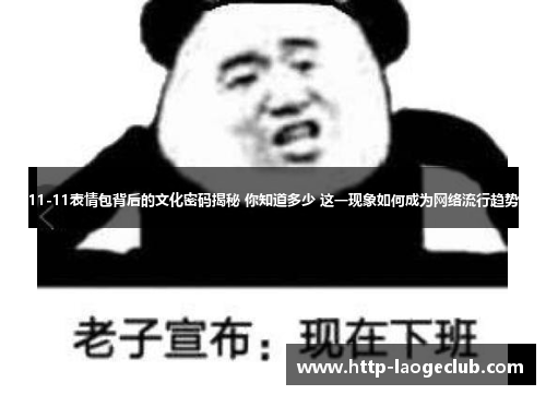 11-11表情包背后的文化密码揭秘 你知道多少 这一现象如何成为网络流行趋势